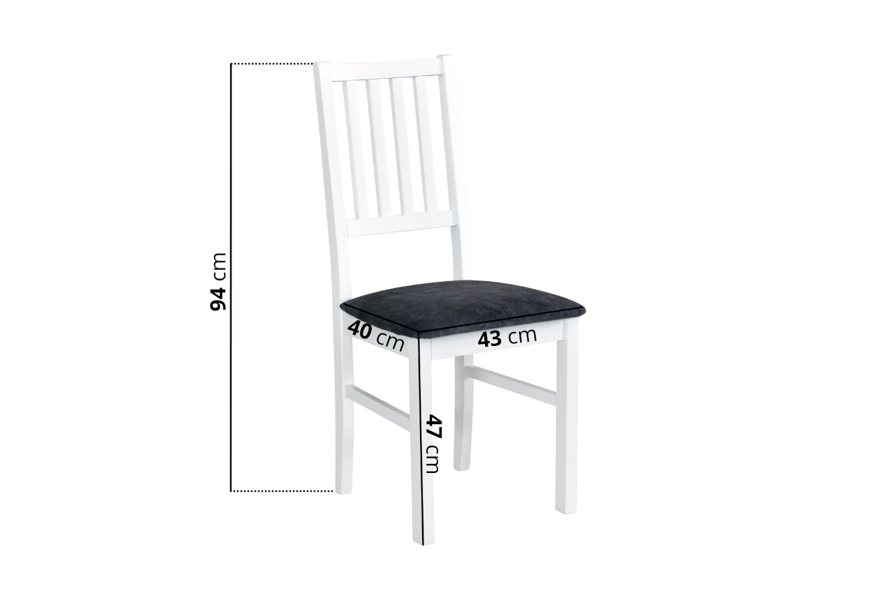 Krzesło NILO 7 biały / 18B