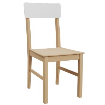 Krzesło LEO 1D sonoma / biały