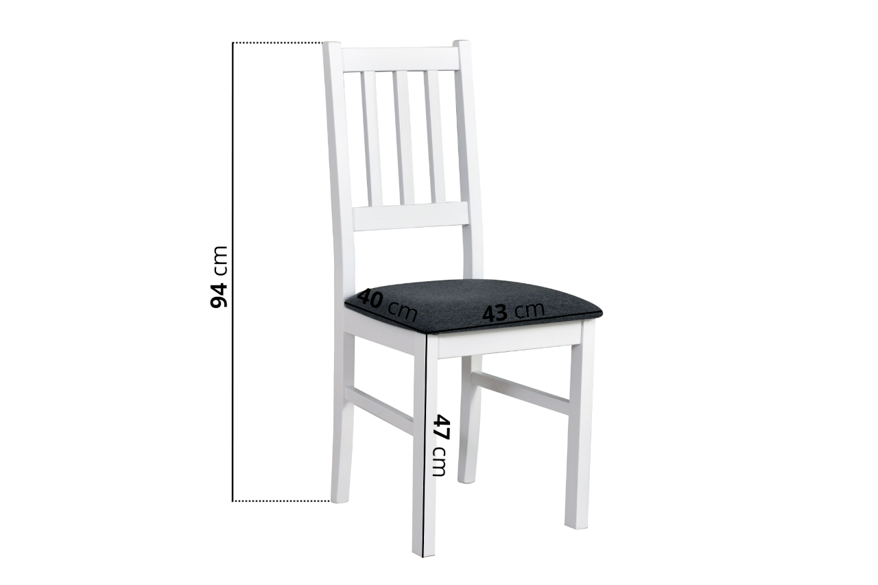 Krzesło BOS 4 biały / 28B
