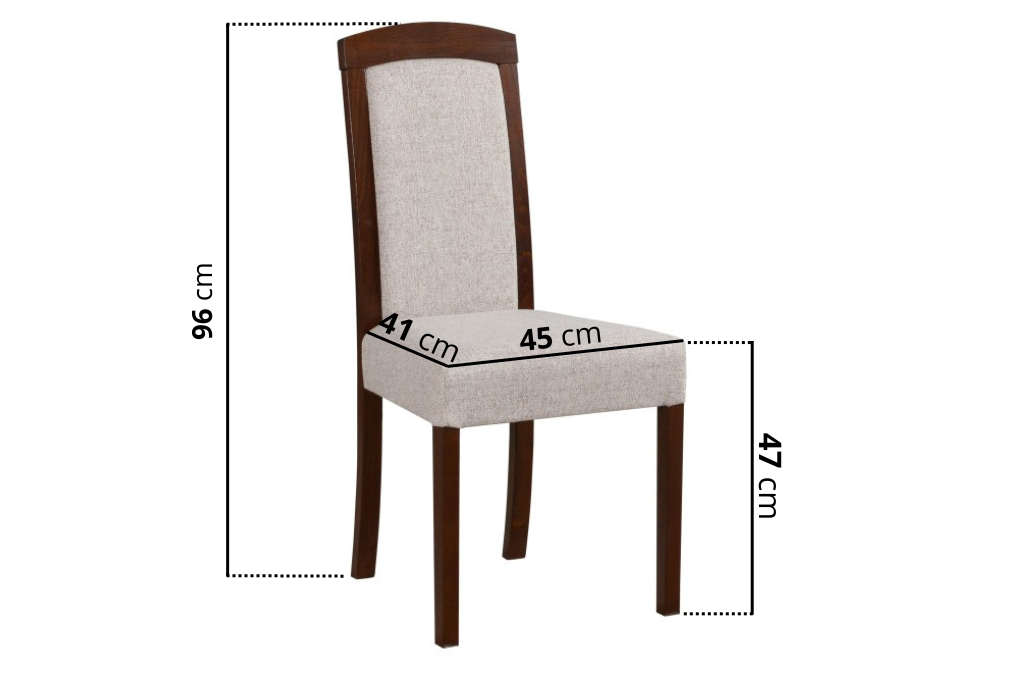 Krzesło ROMA 7 biały / 7B 